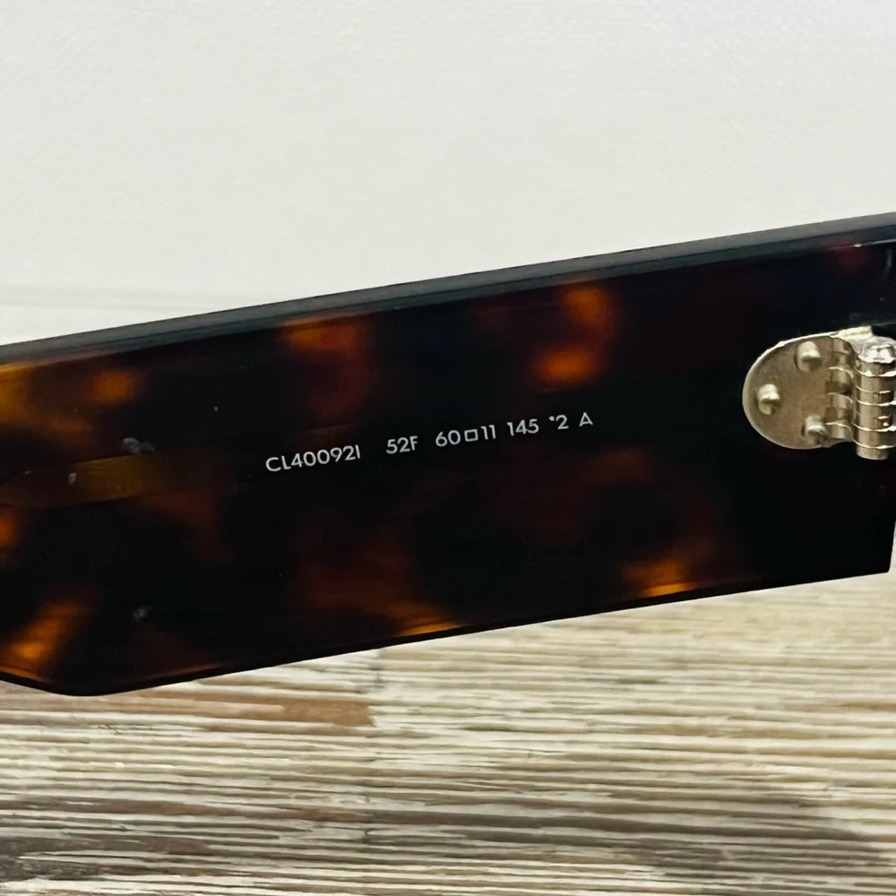 Celine Tortoise Shell Sunglasses - Picture 6 of 16